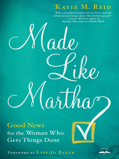 Title details for Made Like Martha by Katie M. Reid - Wait list